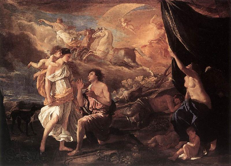 Nicolas Poussin Selene and Endymion Spain oil painting art